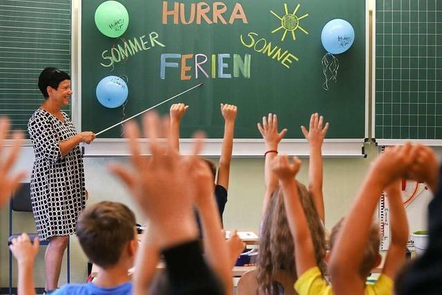 Sommerferienstart: Vor allem befristet beschftigte Lehrer haben Grund zum Feiern