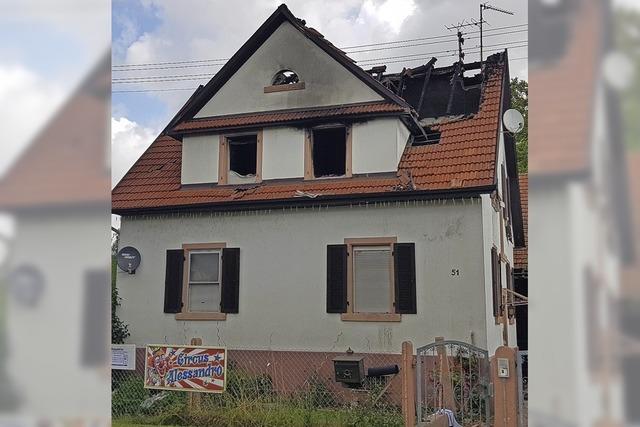 Einfamilienhaus in Lahr-Hugsweier ist nach Brand nicht mehr bewohnbar