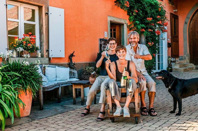 In den  Weingtern und auf den Hfen (...an sich auf Besucher aus Nah und Fern.  | Foto: Sabine Steffens