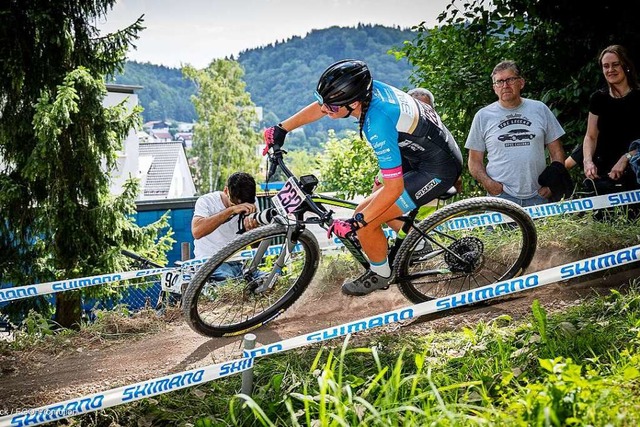 Lina Huber bewies einmal mehr ihre groe Form   | Foto: Armin Kstenbrck