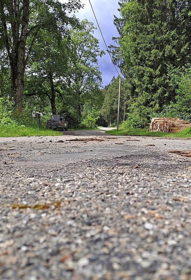 Fnf Kilometer werden Richtung Sommerau saniert.  | Foto: Verena Pichler