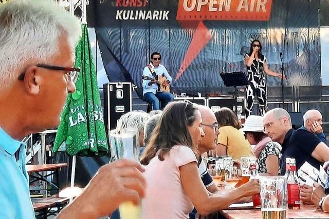 Der Auftakt beim Kieswerk Open Air in Weil am Rhein fllt verhalten aus