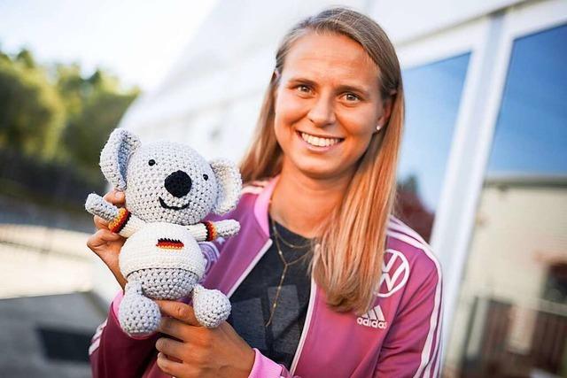 Wie Klara Bühl aus Münstertal einen gehäkelten Koala zum WM-Star machte