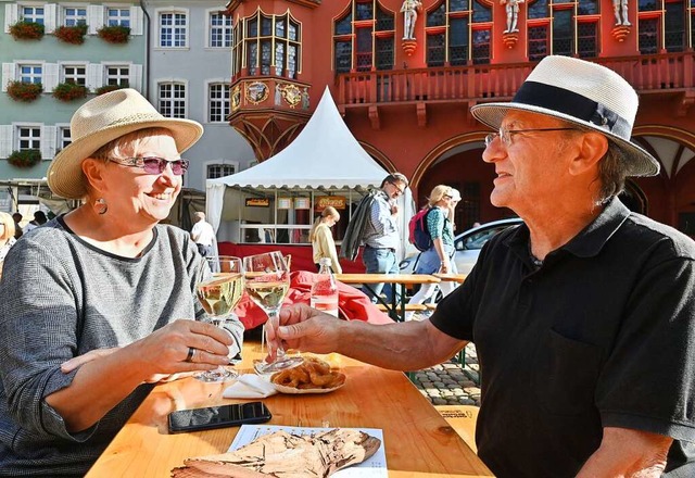 Sigrid und Michael Below mgen  den We...8211; und sind jedes Jahr gerne dabei.  | Foto: Michael Bamberger