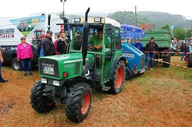 Auch 2019 hat ein Schleppertreffen in Glottertal stattgefunden.  | Foto: Christian Ringwald