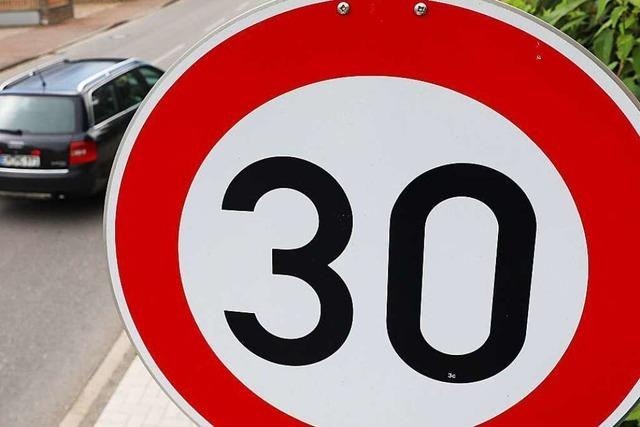Aus dem Seelbacher Gemeinderat kommt Kritik an Tempo 30 auf der Bundesstraße in Lahr
