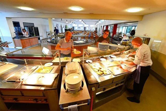 In der Freiburger Caritas-Kantine wird nun nicht mehr selbst gekocht