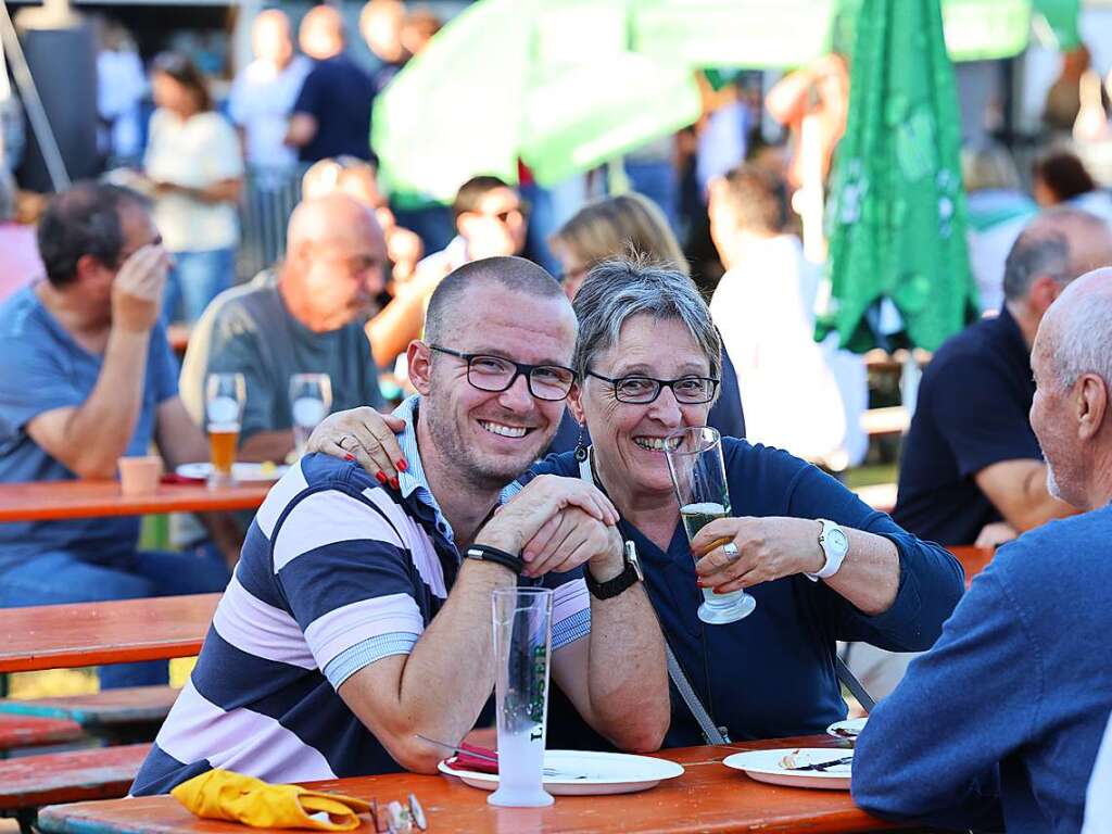 Eindrcke vom ersten Abend beim Kieswerk Open Air im Dreilndergarten