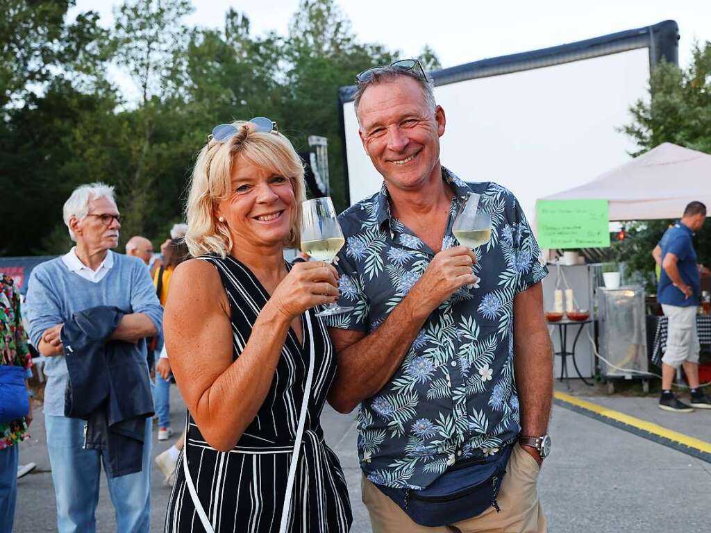 Eindrcke vom ersten Abend beim Kieswerk Open Air im Dreilndergarten