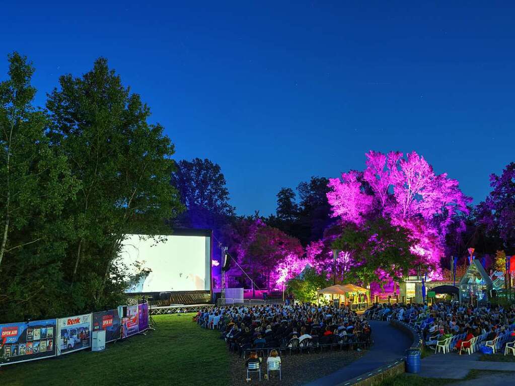 Eindrcke vom ersten Abend beim Kieswerk Open Air im Dreilndergarten