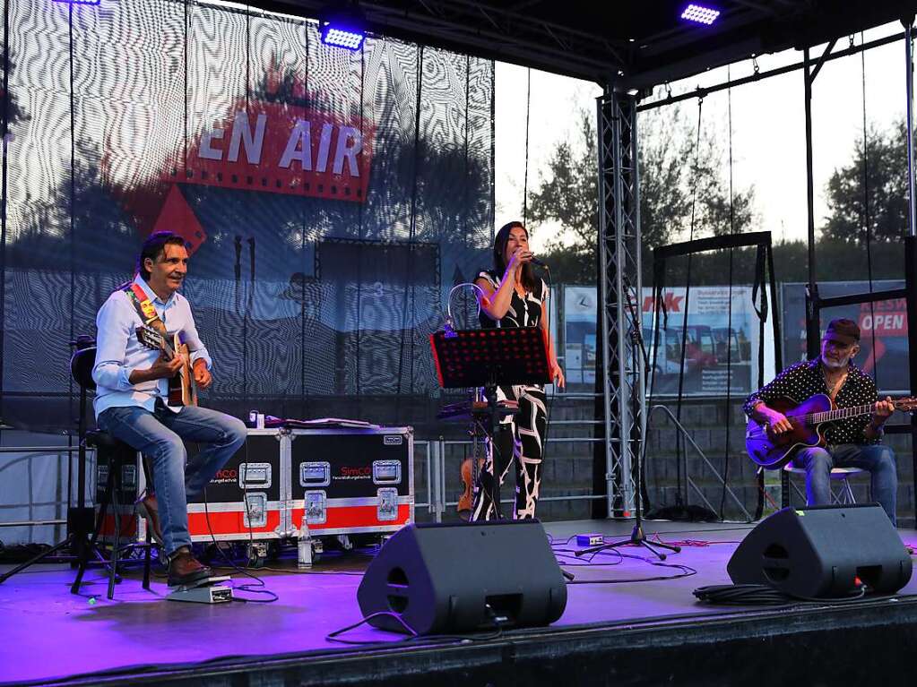 Eindrcke vom ersten Abend beim Kieswerk Open Air im Dreilndergarten