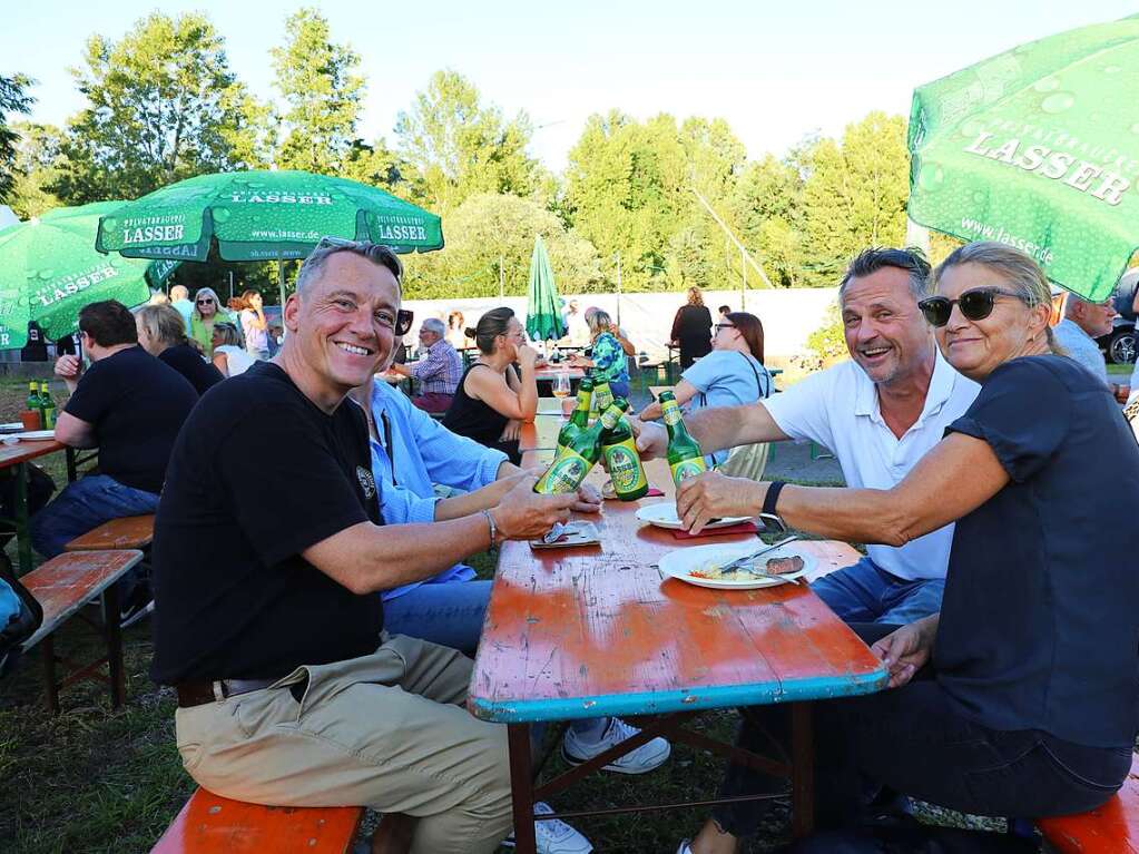 Eindrcke vom ersten Abend beim Kieswerk Open Air im Dreilndergarten