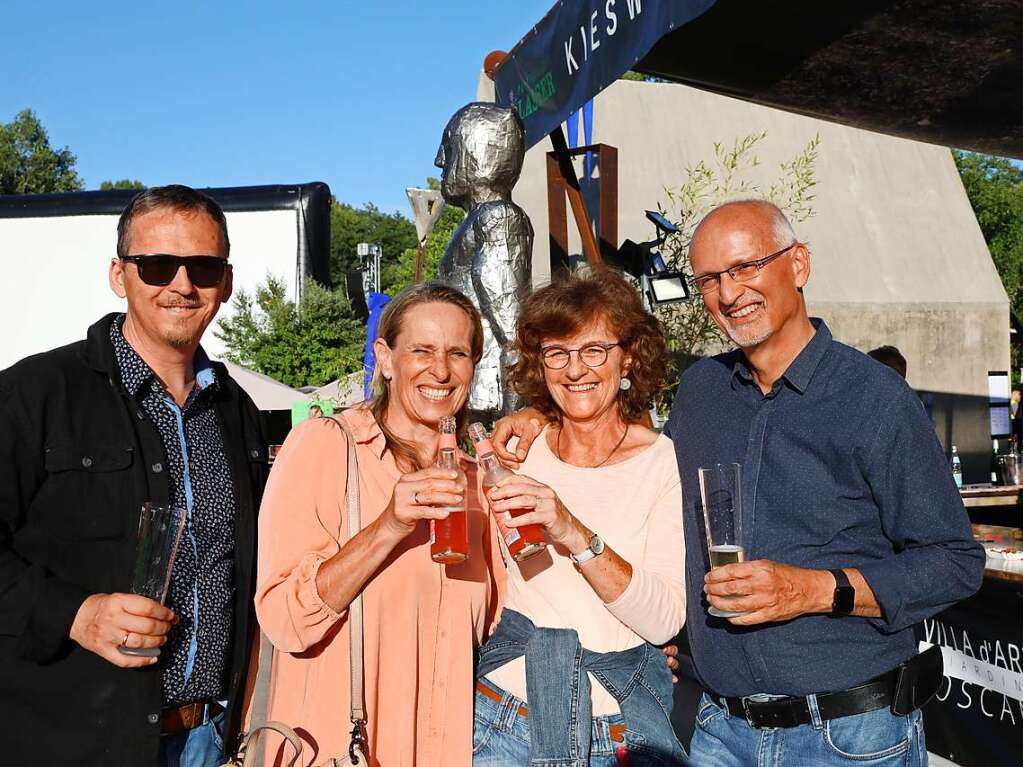 Eindrcke vom ersten Abend beim Kieswerk Open Air im Dreilndergarten