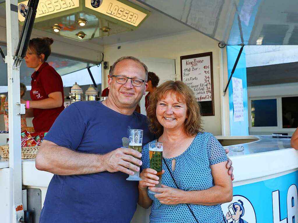 Eindrcke vom ersten Abend beim Kieswerk Open Air im Dreilndergarten