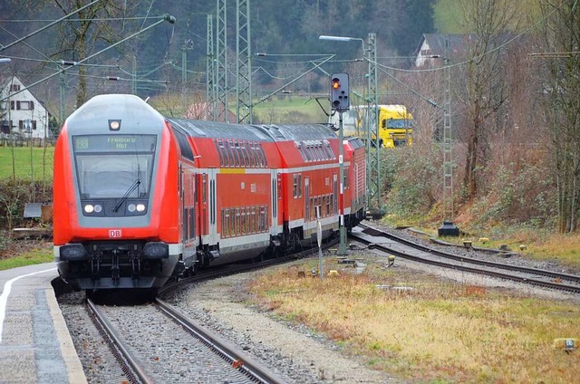 Die alten Doppelstockwagen werden laut...chse der Breisgau-S-Bahn zurckkehren.  | Foto: Markus Donner