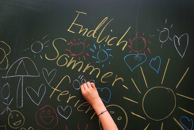 Auch in Bayern haben jetzt die Sommerf...agen beginnt in NRW wieder die Schule.  | Foto: Karl-Josef Hildenbrand (dpa)