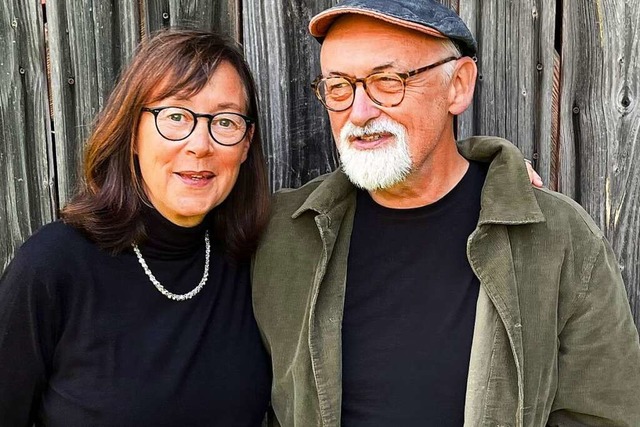 Karin Mrgelin und Rainer Fribolin keh...ier Jahren ins Markgrflerland zurck.  | Foto: Peter Zitzer