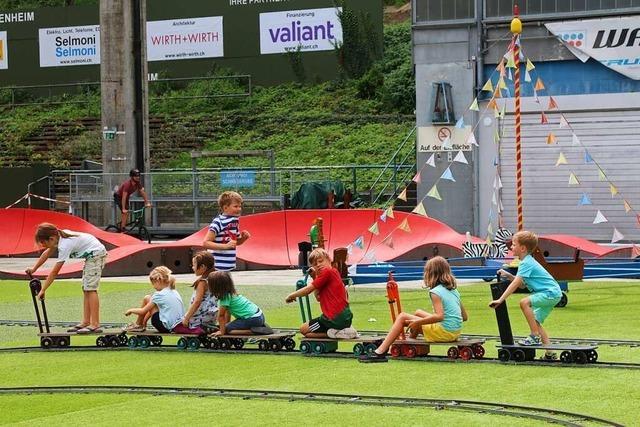 Die Summerkunschti in Basel bietet Spielspa fr Klein und Gro