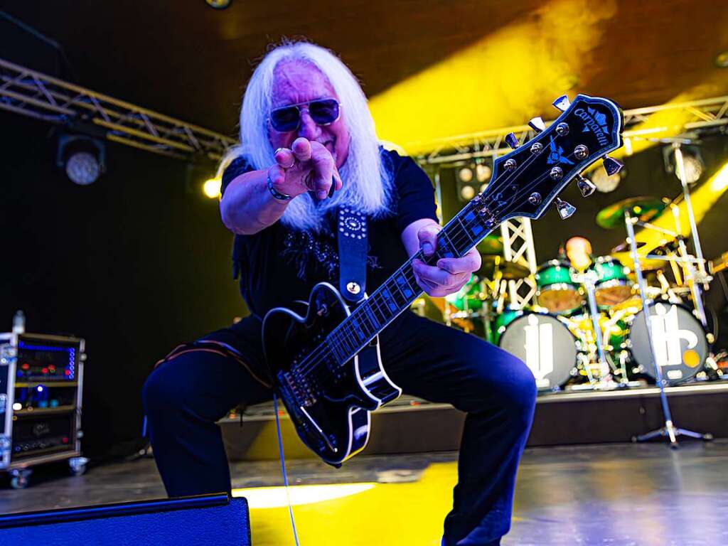 Seit 1986 die Stimme von Uriah Heep: Bernie Shaw