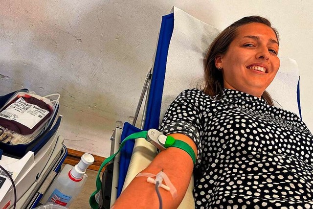 Zur Blutspendeaktion des DRK in Gotten...r. Darunter waren auch 16 Erstspender.  | Foto: Daniel Hengst