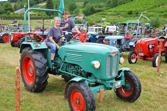 Groes Schleppertreffen im Glottertal