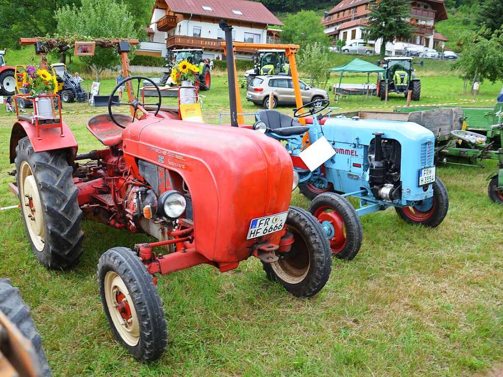 Internationales Schleppertreffen in Glottertal