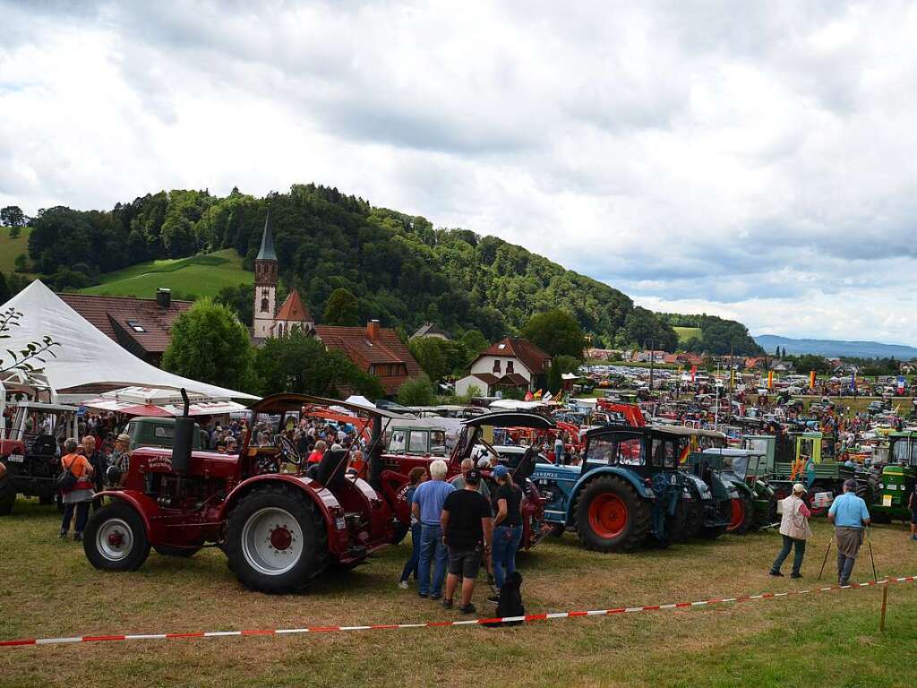 Internationales Schleppertreffen in Glottertal