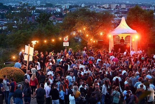 Regen verhagelt die Bilanz des Schlossbergfestivals in Freiburg