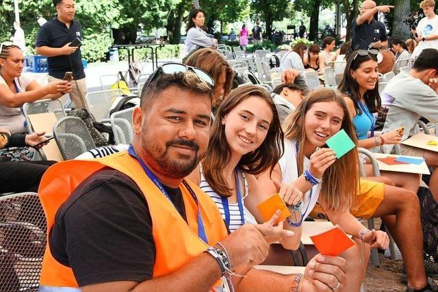 Beim Internationalem Jugendcamp in Bad Sckingen entstehen Freundschaften ber die Grenzen hinweg