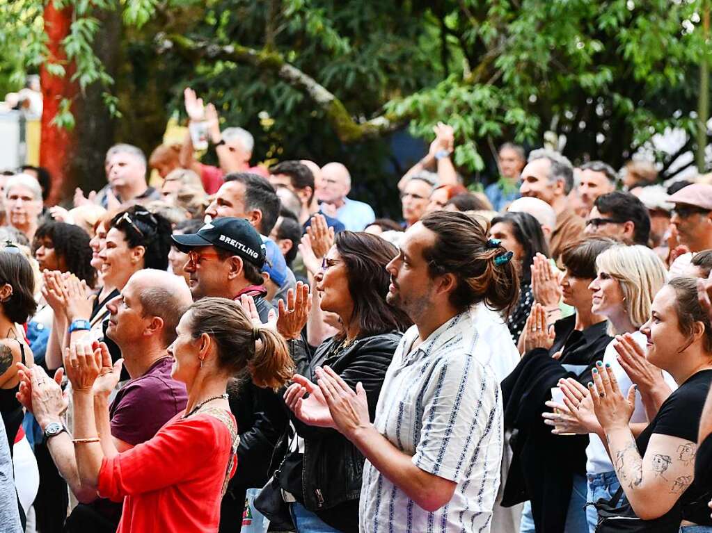 Impressionen von den beiden letzten Stimmenabenden im Rosenfelspark