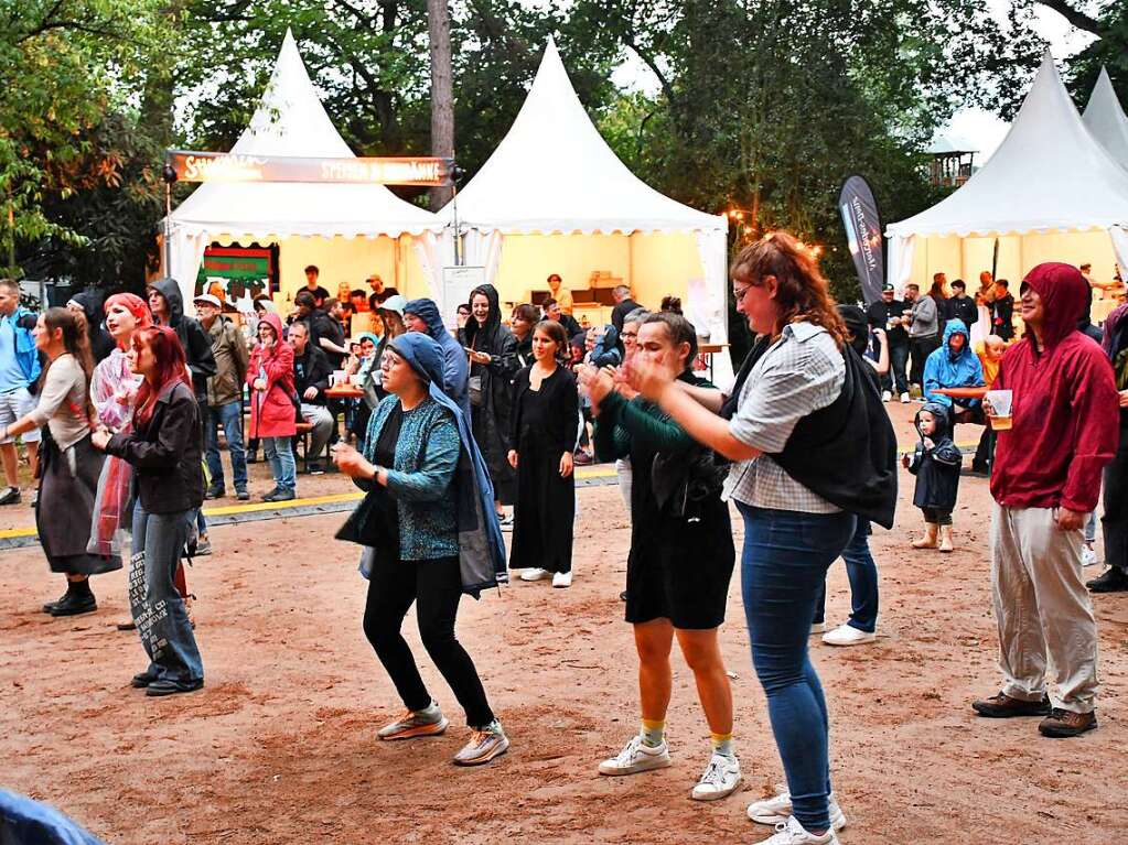 Impressionen von den beiden letzten Stimmenabenden im Rosenfelspark