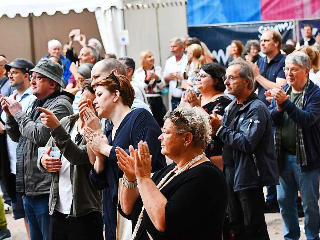 Impressionen von den beiden letzten Stimmenabenden im Rosenfelspark