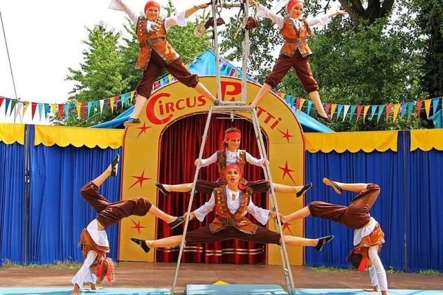 Fotos: Schwungvolle und bunte Show beim Circus Paletti in Herbolzheim