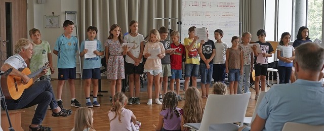 Kinder der Kastelbergschule zeigten im...Stdtischen Musikschule gelernt haben.  | Foto: Stadt Waldkirch