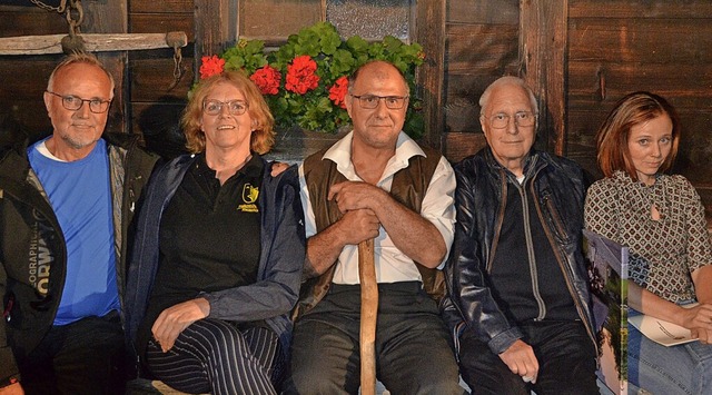 Hubert Matt, Margrit Eckert -Schneider...ert und Steffi Brenn-Lueg (von links)   | Foto: Christiane Sahli