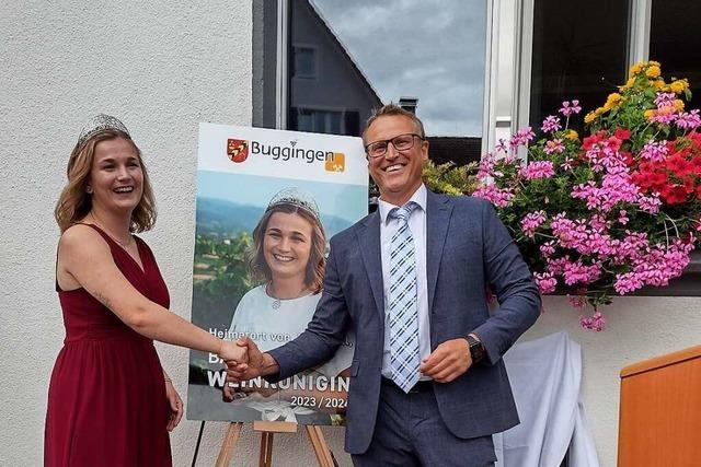 Auf königlichem Besuch zuhause: Julia Noll bekommt großen Empfang in Buggingen