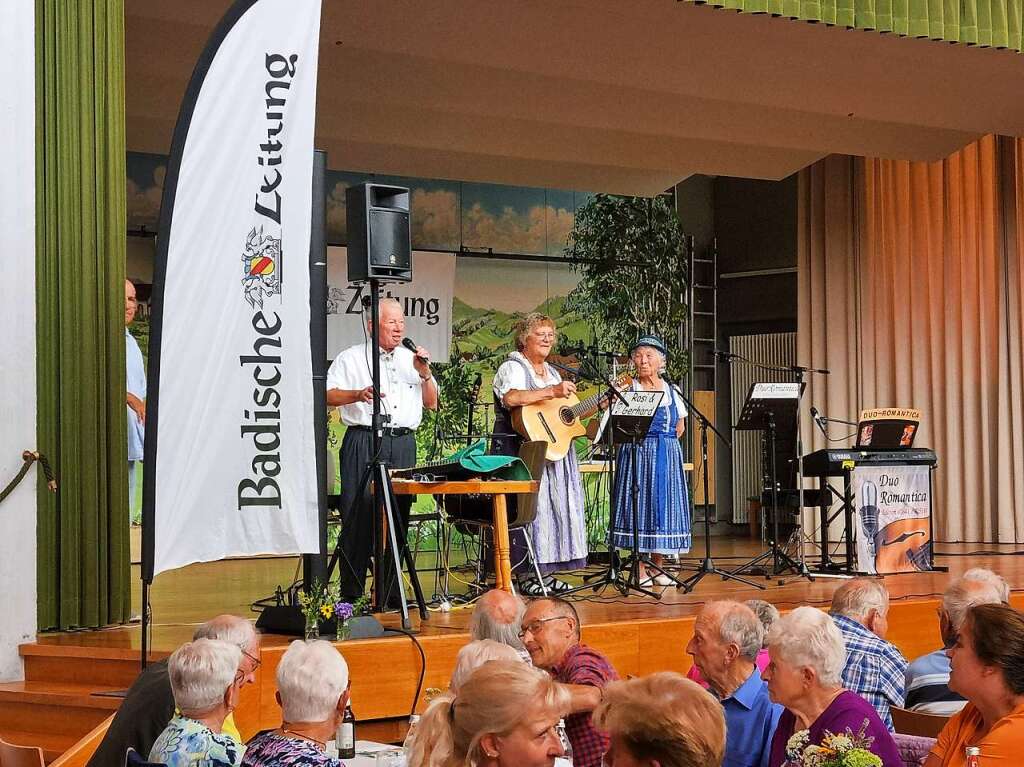 Der Saal im Kurhaus in Freiamt war gut besetzt bei der 23. Auflage des Volksliedersingens.