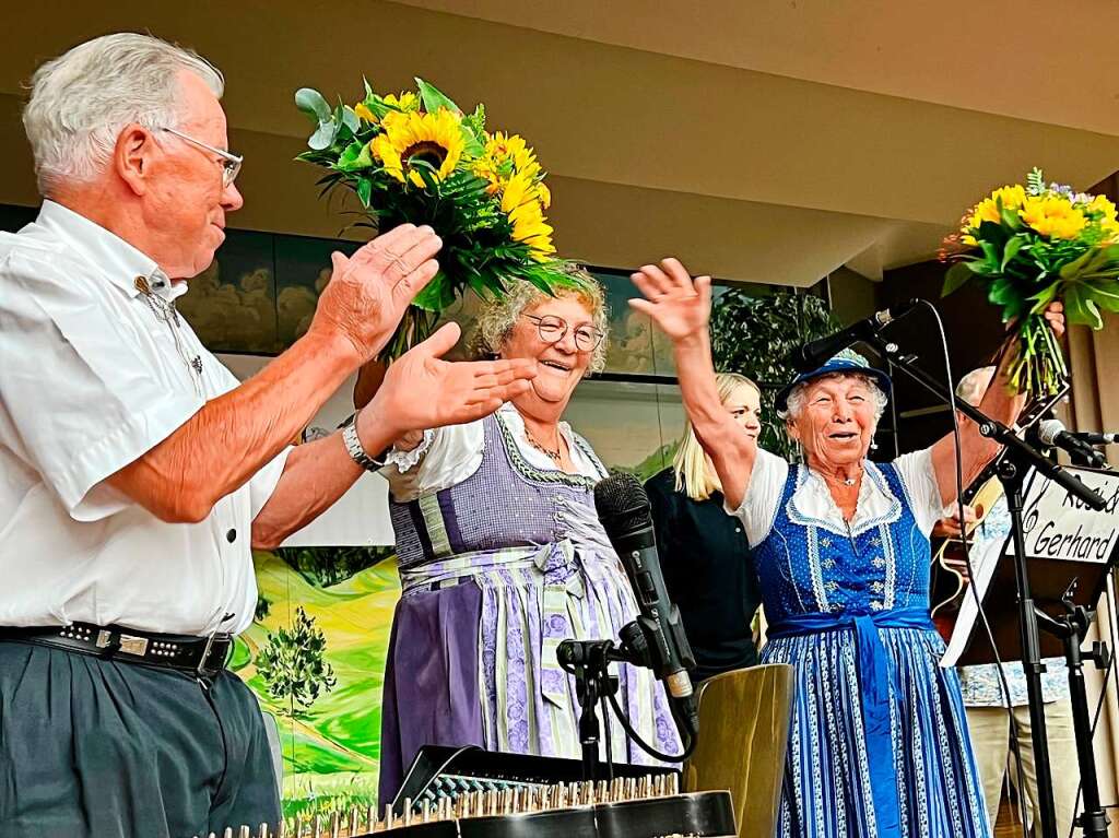 Der Saal im Kurhaus in Freiamt war gut besetzt bei der 23. Auflage des Volksliedersingens.