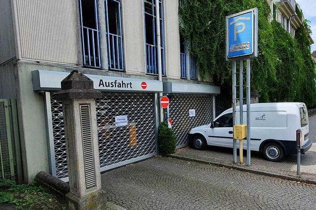 Auch auf das Projekt Lwentor des Frei...khauses Marktplatz in Emmendingen aus.  | Foto: Michael Strter