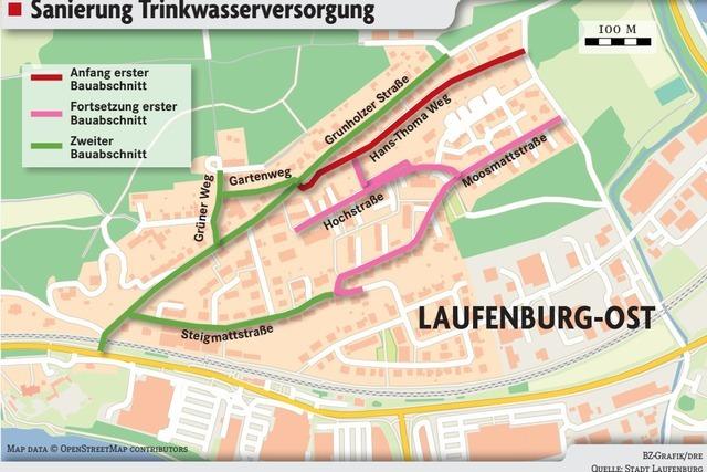 Sanierung des Laufenburger Trinkwassernetzes kann starten