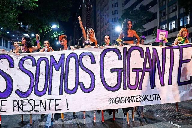 Pro Stunde geschehen in Brasilien acht Vergewaltigungen