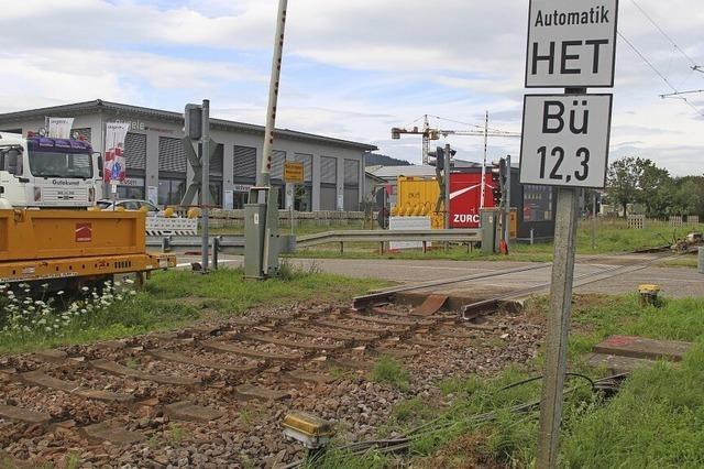 Gleiserneuerung bei Bötzingen hat begonnen