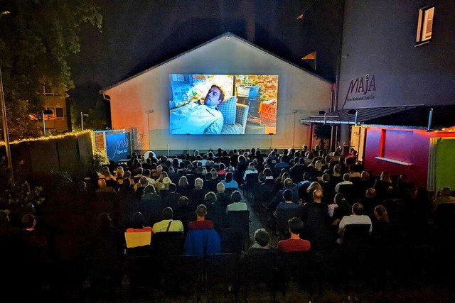 Fr sieben Abende wird der Cinemaja-In...Kino-Saal, so wie hier im Sommer 2022.  | Foto: Cinemaja Emmendingen