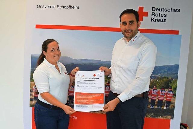 DRK Schopfheim bietet ein neues Angebot für Senioren an