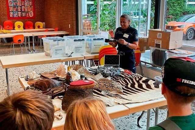 Die L�rracher Sp�rnase Zamba ist nicht zu t�uschen