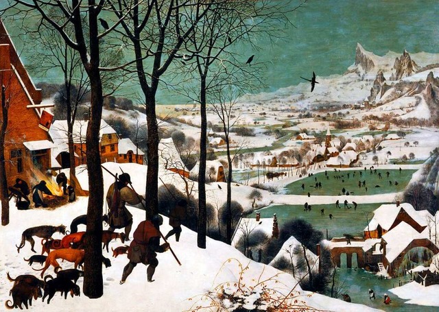 &#8222;Die Jger im Schnee&#8220;: Das...whrend der Kleinen Eiszeit in Europa.  | Foto: IMAGO/? Fine Art Images/Heritage Images