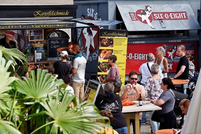 Gut besucht war der Streetfood-Market in den vergangenen Jahren.  | Foto: Thomas Kunz