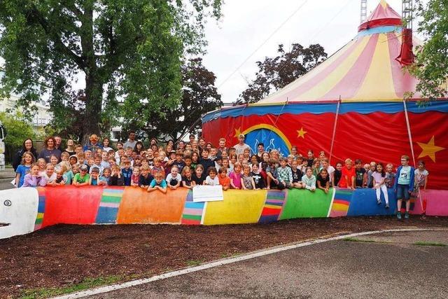 In Weil am Rhein knnen Kinder eine Woche lang im Zirkus-Camp Neues ausprobieren