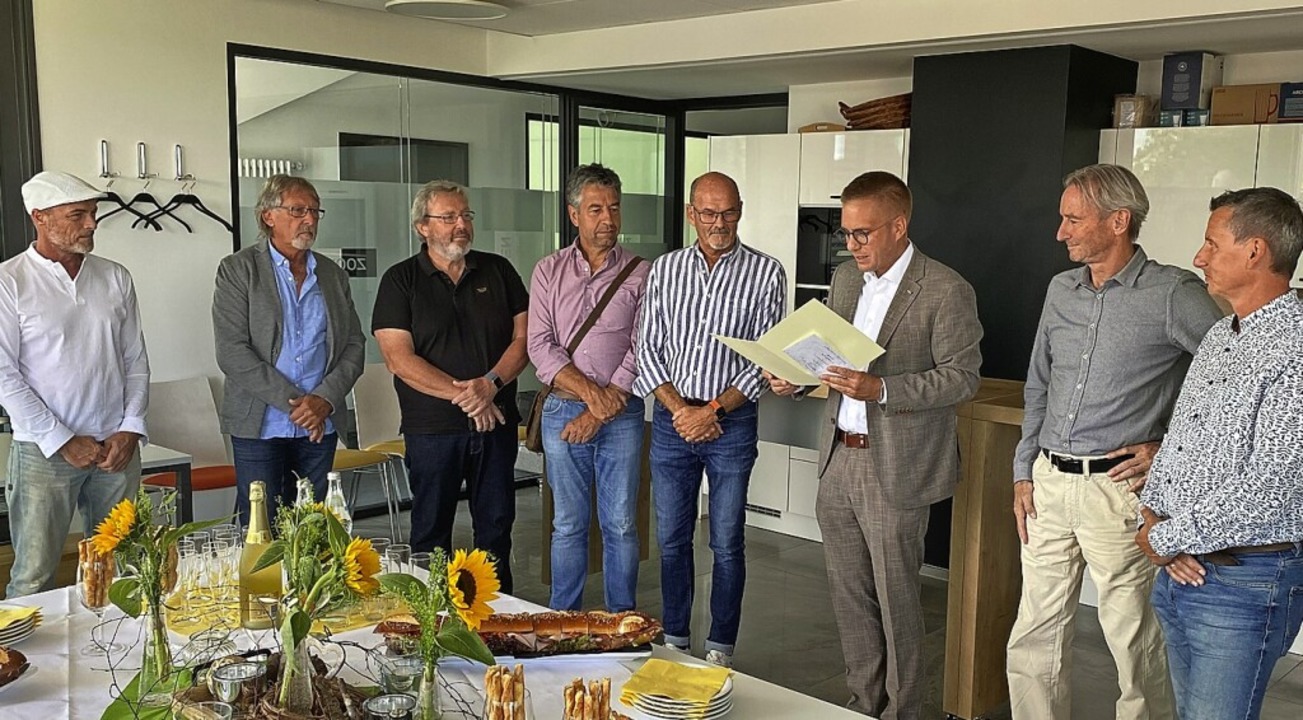 Die Gemeinde Rust ehrt in einem neuen Rahmen Rust Badische Zeitung