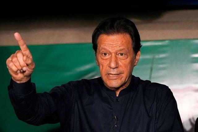 Parteisprecher: Pakistanischer Oppositionsfhrer Khan zu Haftstrafe verurteilt